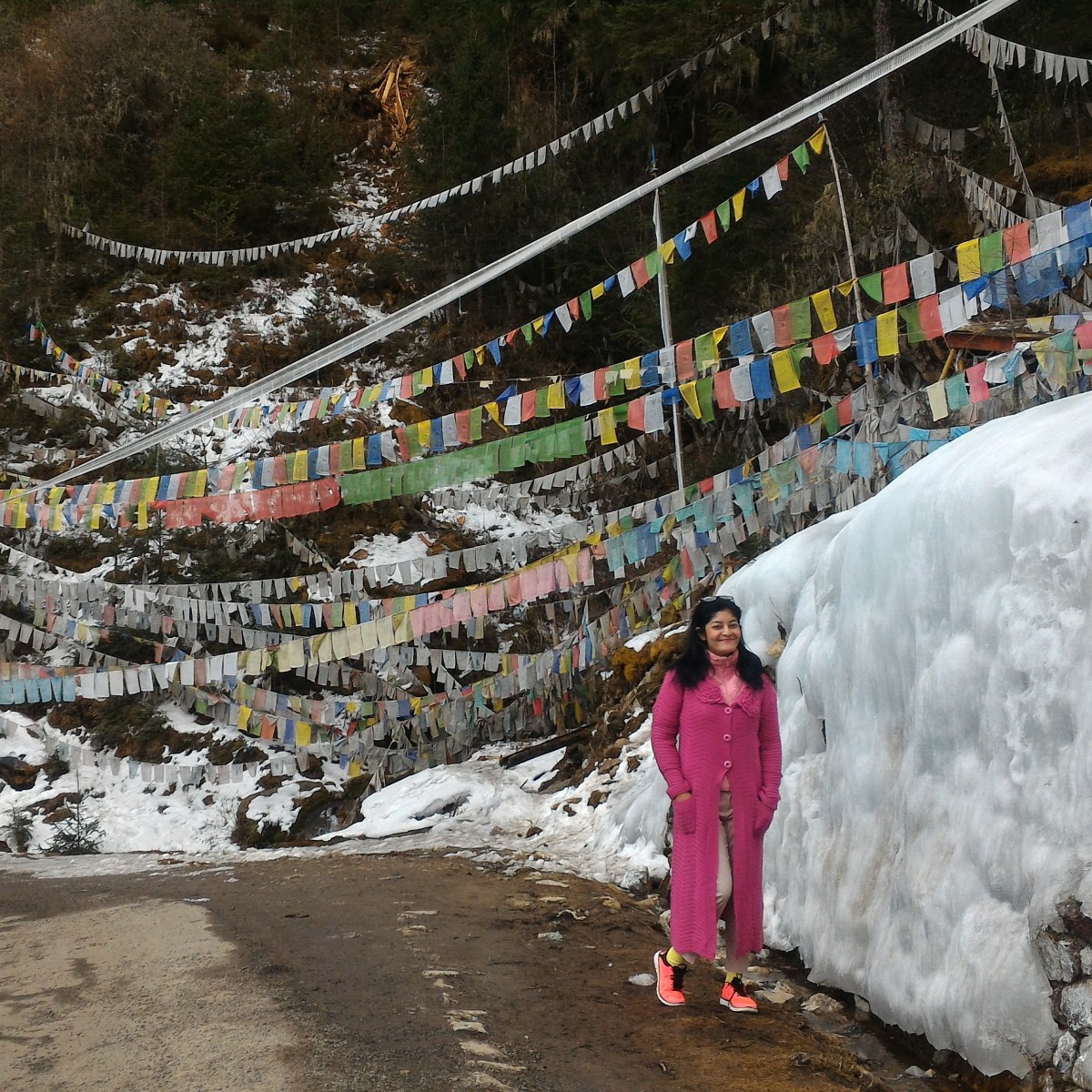 Apa arti bendera warna-warni di&nbsp;Bhutan?